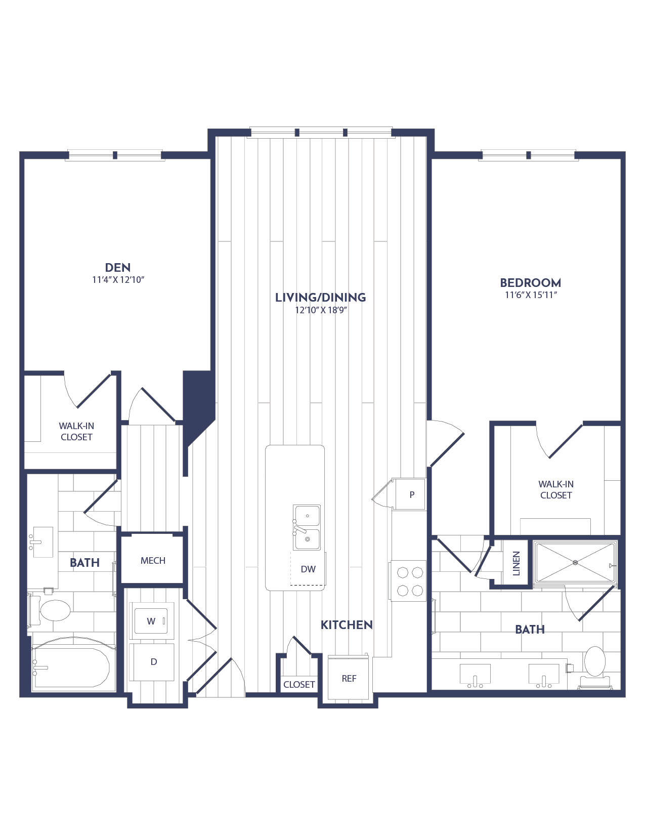 Apartment 143 floorplan